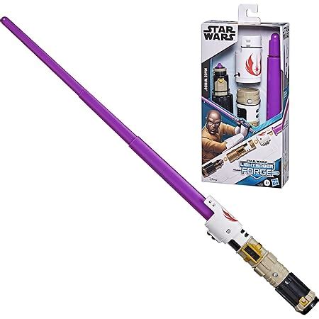 Hasbro Star Wars Lightsaber Forge Yoda ausfahrbares grünes Lichtschwert