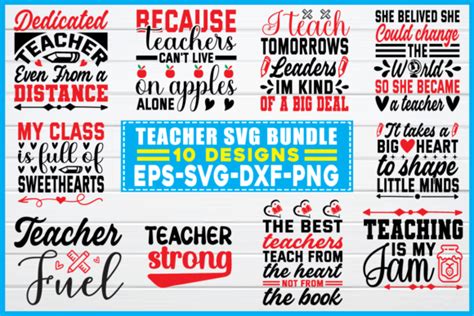 Teacher Svg Bundle Graphic By Smart Design · Creative Fabrica