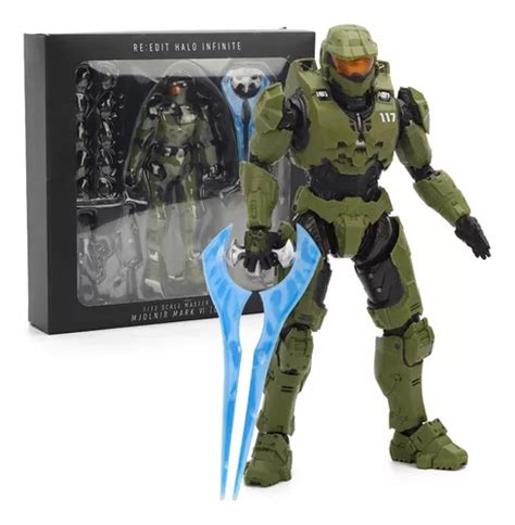 Halo Infinite Master Chief Mjolnir Mk Vi Figura Escala 1 12 Meses Sin