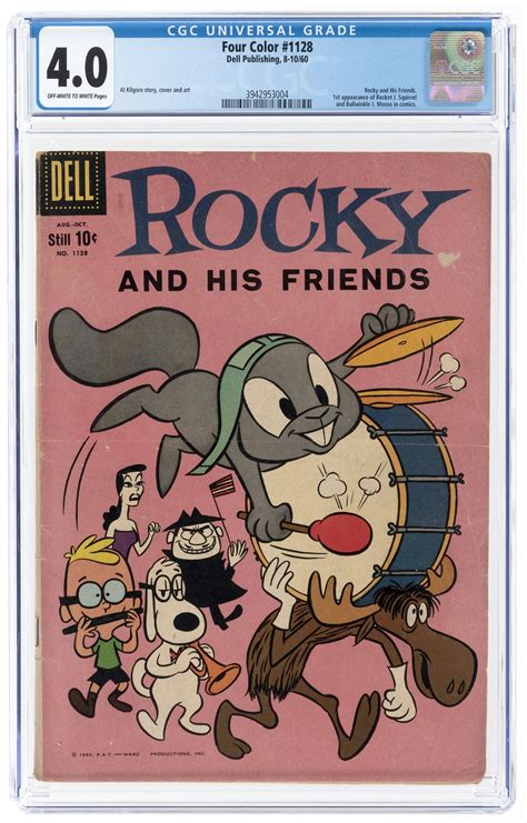 Hake S Four Color August October Cgc Vg Rocky And His