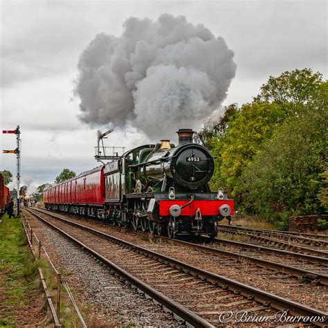 Ex Gwr Hall Class With Mailtrain At Quorn Gcr Flickr