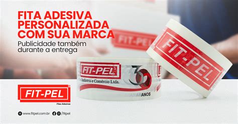 Fitpel Fita Adesiva Personalizada A Sua Marca