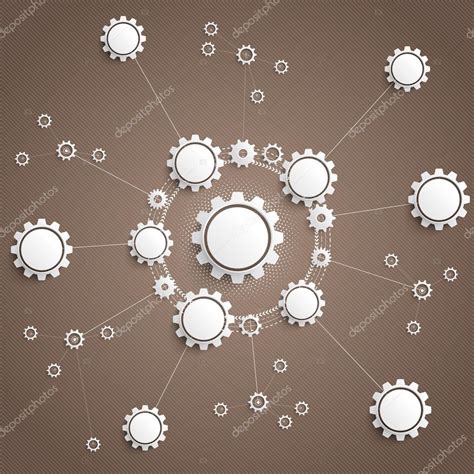 Gears Cycle Infographic Stock Vector By ©limbi007 72581845