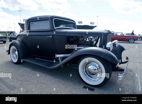 1932 Ford Model A hot rod Classic American car Stock Photo - Alamy