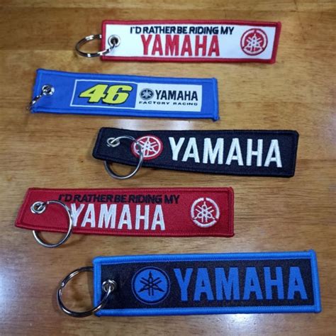 Keychains Yamaha 46 Factory Rscing Y15 ZR Motorsport Motorcycle Brand