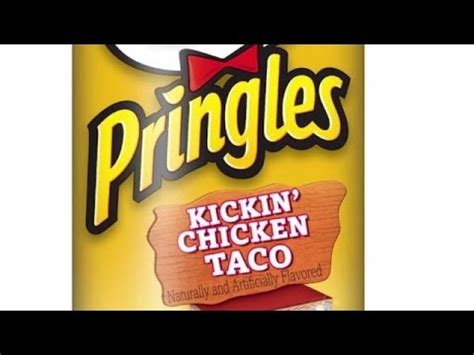 Pringles Kickin Chicken Taco Potato Chips Quick Review Youtube