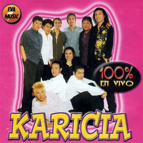 Car Tula Frontal De Grupo Karicia En Vivo Portada