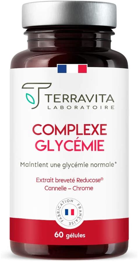 Complexe Glyc Mie Chrome Actif Brevet Reducose Cannelle Aide