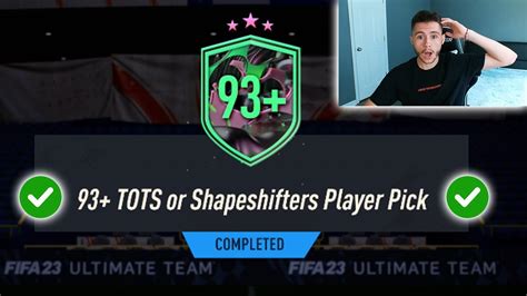 93 TOTS OR SHAPESHIFTERS PLAYER PICK FIFA 23 ULTIMATE TEAM YouTube