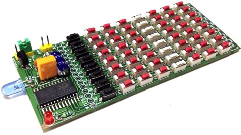 64 Key Infrared Remote Controller Using Pt2222m Nec Code