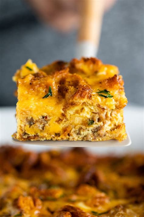 Savory Sausage Croissant Breakfast Casserole No 2 Pencil