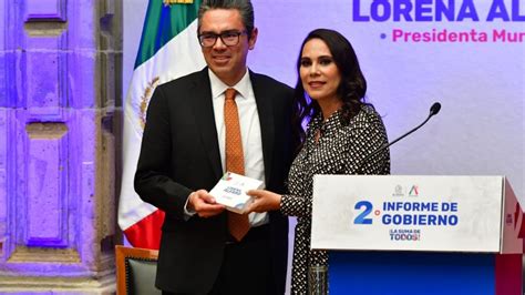 Lorena Alfaro Rinde Su Segundo Informe De Gobierno La Silla Rota