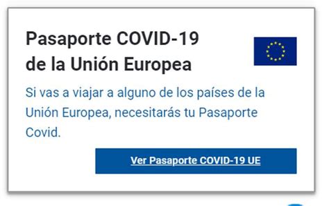 Pasaporte Covid Para Ingresar A Pa Ses De La Uni N Europa As