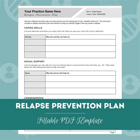 Relapse Prevention Worksheets Empower Your Recovery Journey