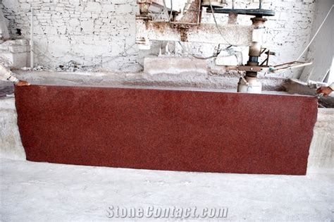 Jhansi Red Polished Granited Slabs Red Granite India Tiles And Slabs