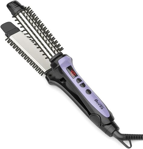 amazoncom  hair brush iron hair straightener curling iron