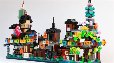 Here's how the other mini LEGO NINJAGO City sets could look