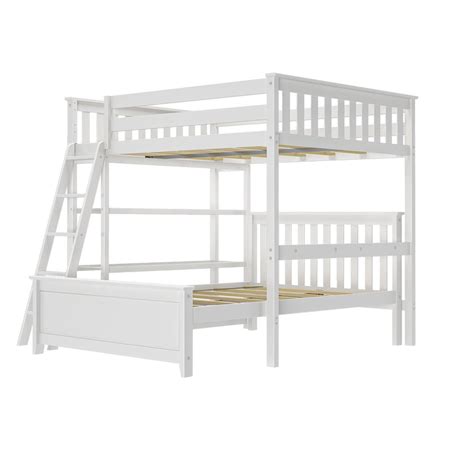 Full Over Full L-Shaped Bunk Bed with Storage – Plank+Beam