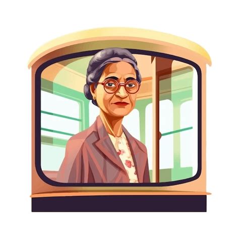 Premium Vector Vector Illustration Of Rosa Parks