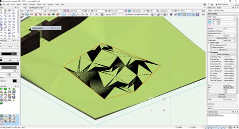 Site Modifier Grade Contour Allow Simplification Tolerance When