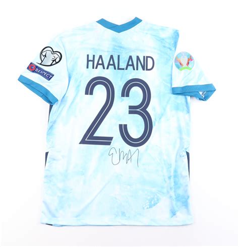 Erling Haaland Signed Norway Jersey (JSA) | Pristine Auction