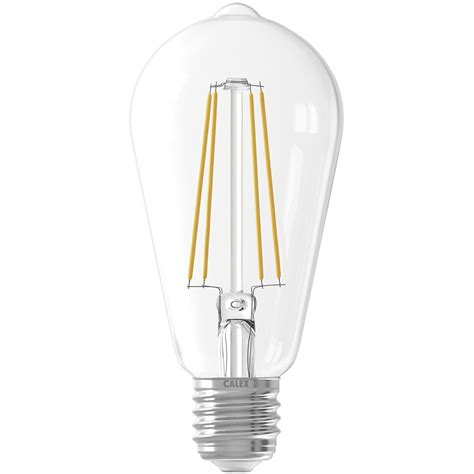 Calex Led Lamp Filament St64 E27 Fitting 6w Dimbaar Warm