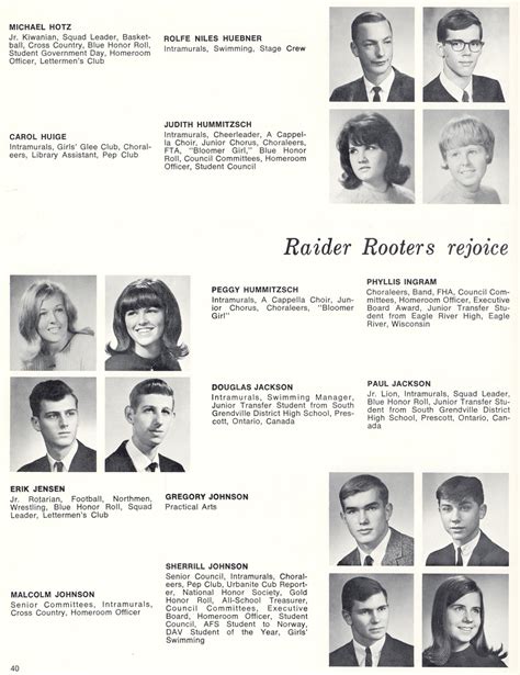 1967 Sheboygan North High School Yearbook