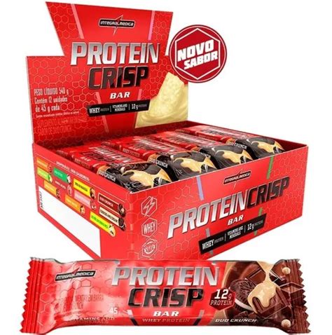 Suplemento En Barra Integralmédica Protein Crisp Bar Proteínas Sabor