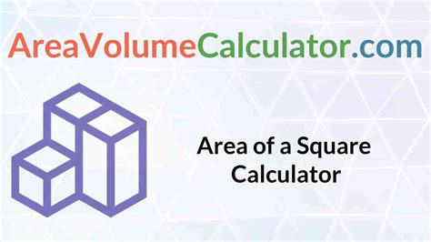 Area of a Square Calculator - Areavolumecalculator.com ...