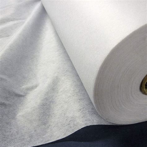 Nortex Mill White Lightweight Fusible Iron On Interfacing Fabric (Per ...