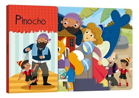 Libro Infantil Cuento Pinocho Troquelado Ni Os Ni As Bebes Mercadolibre