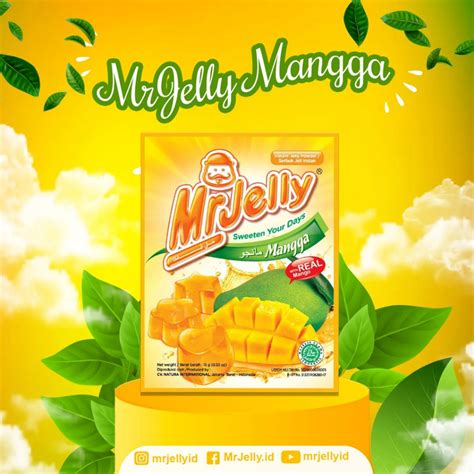 Jual MR JELLY JELI BUBUK All Varian Sachet MrJelly Pudding Agar