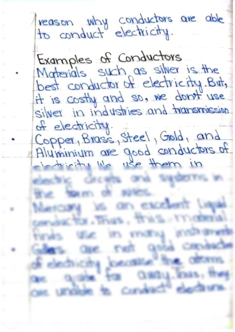 SOLUTION: Conductor and insulator definitions examples - Studypool