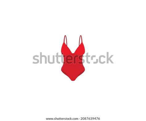 Bikini Vector Isolated Icon Emoji Illustration Stock Vector Royalty