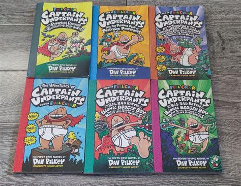 Captain Underpants Full Color 興趣及遊戲 書本 And 文具 小朋友書 Carousell