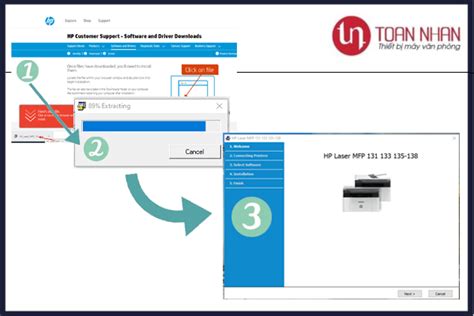 Hướng Dẫn Cài đặt Driver Và Kết Nối Wifi Cho Máy In Hp Laserjet Pro Mfp M135w Toàn Nhân