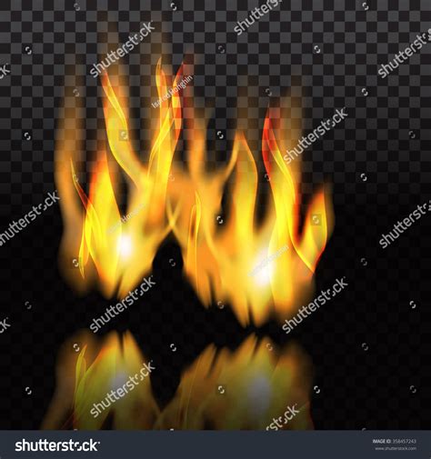 Illustration Burning Firevector Illustrator เวกเตอร์สต็อก ปลอดค่า