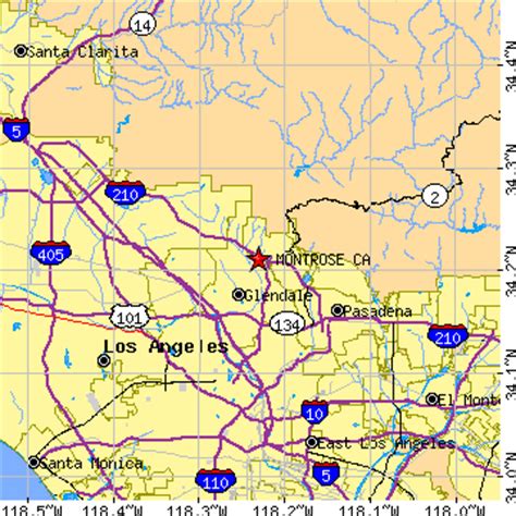 Montrose, California (CA) ~ population data, races, housing & economy