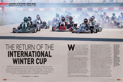 Vroom International March April 2022 Out Now Kart News