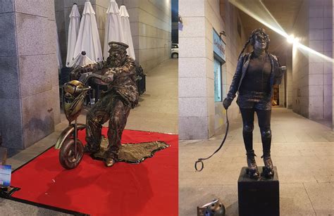 Festival De Estatuas Humanas En Legan S Teleganes