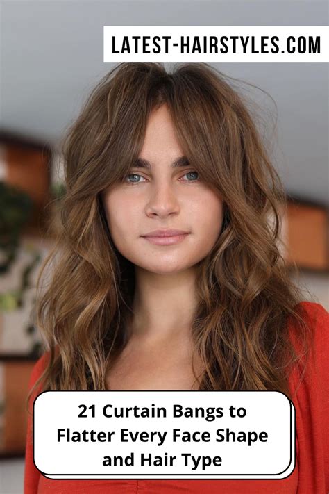 39 Best Curtain Bangs For All Hair Types Lengths Curtain Bangs