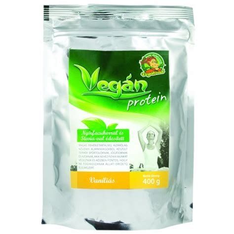 Vegabond vegán protein vaníliás 400g Bio webáruház