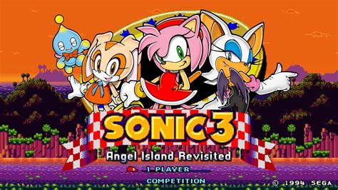 Sonic 3 A I R Pink Edition Full Game Playthrough 1080 60fps YouTube