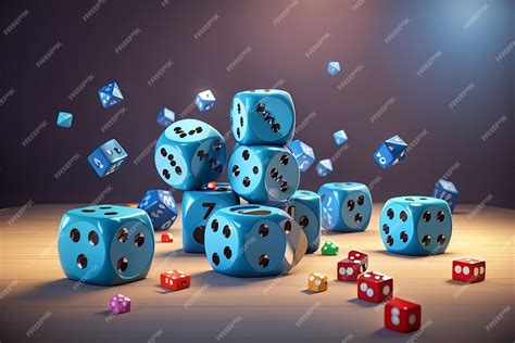 Premium Ai Image 3d Rendering Of Hand Rolling Dice Symbol On