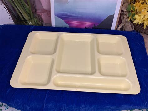 Vintage Hard Plastic School Lunch Tray Etsy