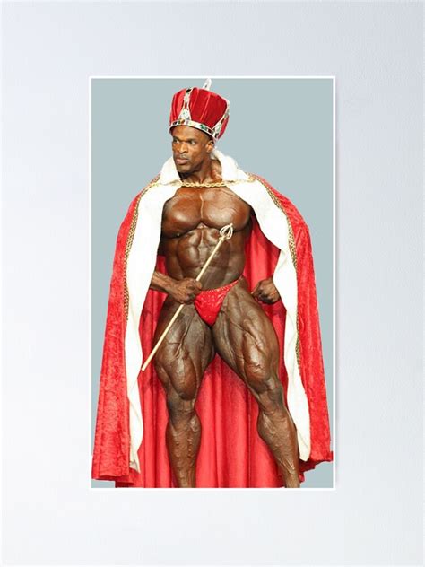 "Ronnie Coleman the King pose" Poster for Sale by Leali97 | Redbubble