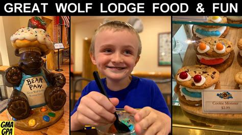 Great Wolf Lodge Dining Review Breakfast Buffet Pizza Snacks Candy And More At Traverse City