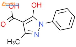 5 Hydroxy 3 Methyl 1 Phenyl 1H Pyrazole 4 Carboxylic Acid 5 Hydroxy 3