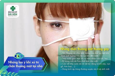 Những Lưu ý Khi Xử Trí Chấn Thương Mắt Tại Nhà Bệnh Viện Mắt Sài Gòn Ngô Gia Tự