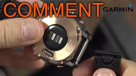 Comment Remplacer Le Bracelet Quickfit D Une Montre Garmin YouTube